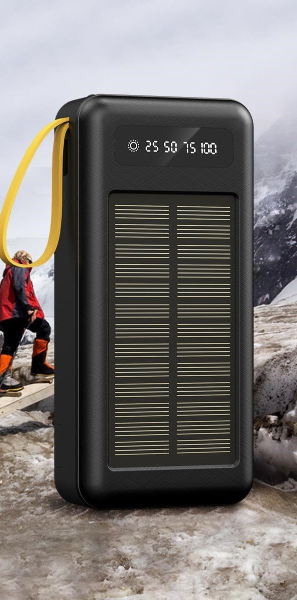 Solar Power Bank – Outdoor Portable Charger