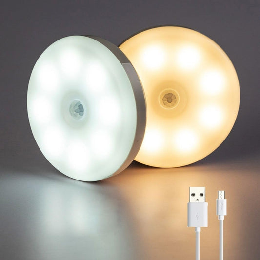 Motion Sensor LED Light – Rechargeable Night Lamp