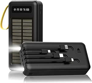 Solar Power Bank – Outdoor Portable Charger